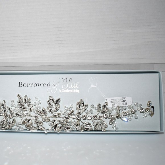 Borrowed & Blue by Southern Living, 2.75" Crystal Bead Belt #BLT10791 NWT - Picture 5 of 6